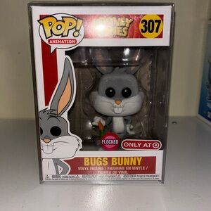 Bugs Bunny Flocked Funko Pop